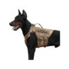 Quality Tactical Dog Harness with Adjustable Metal Clips for Large and Medium Dogs