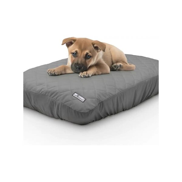 Quality Waterproof Fitted Dog Bed Cover for 36-Inch Large Pet Bed with Absorbent Core