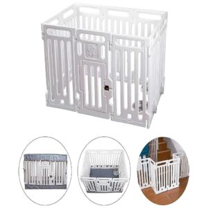 Quality White Pet Playpen Panels with Waterproof and Dirt-Resistant Coating