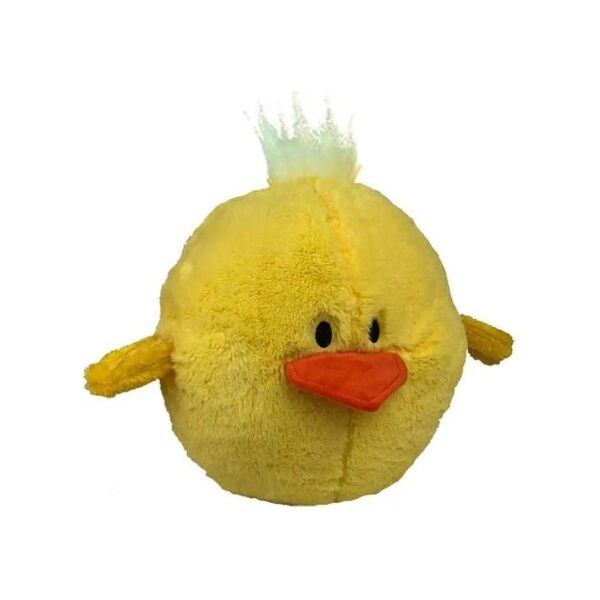 Quality Yellow Pet Lou Chick Ball 10-Inch with Super Soft Fabric