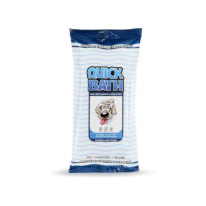 Quick Bath Wipes for Dogs - Extra Thick, Heavy Duty for Large Breeds, Odor Removal