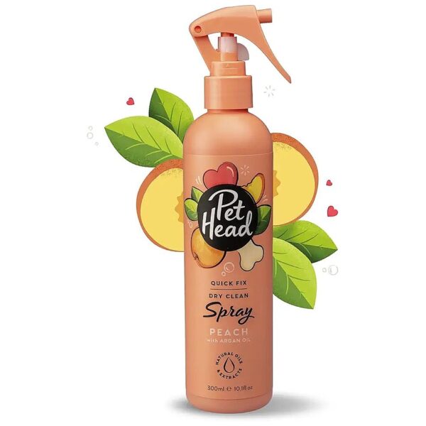 Quick Fix Dry Dog Shampoo with Softening Peach Fragrance