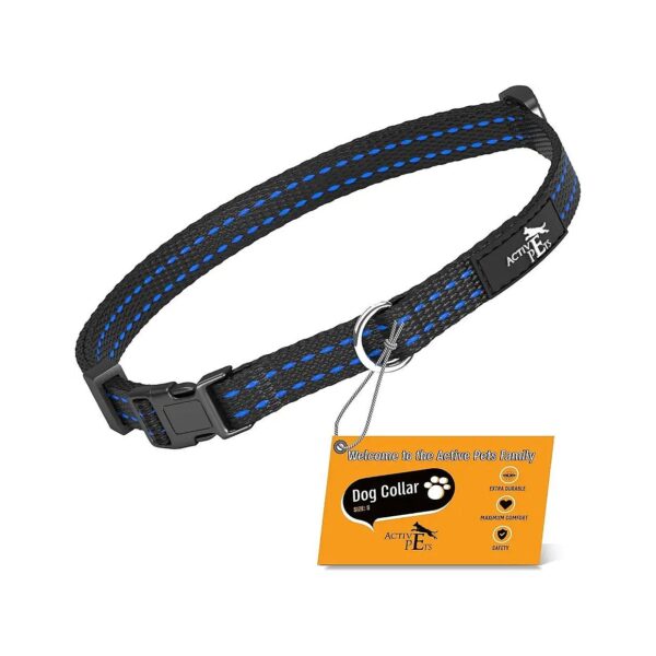 Quick-Release Dog Collars for Small Medium Large Breeds, Strong and Lightweight