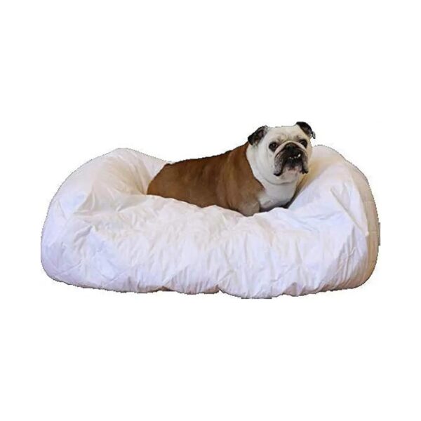 Quiet Waterproof Dog Protector Cover for Large Canine Beds with Easy-On Design