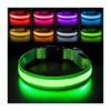 RGB LED Dog Collars with Adjustable Length for Small Medium Large Dogs