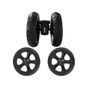 ROODO Pet Stroller Wheel Replacement Set for Smart and Easy Installation