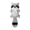 Raccoon Plush Chew Toy for Small Medium Breed Dogs with Soft and Durable Material