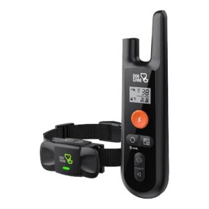 Range Dog Training Collar with Remote Control and Keypad Lock for Large Dogs