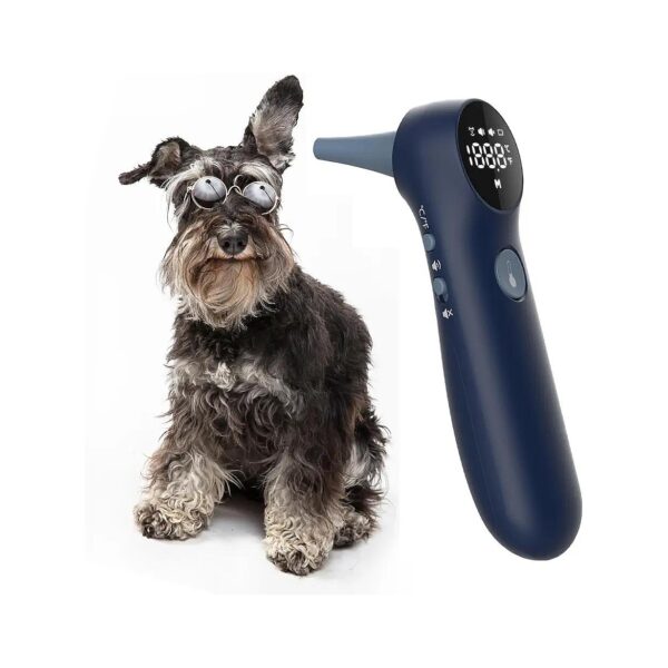 Read Dog Ear Thermometer with Digital Display and Non-Contact Measurement