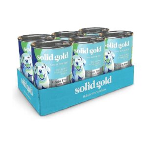 Real Beef Wet Puppy Food for Soft Coat, Gut Health, and Immune Support