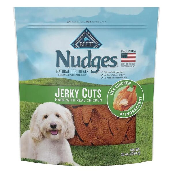 Real Chicken Jerky Cuts Dry Dog Treats with No Artificial Preservatives