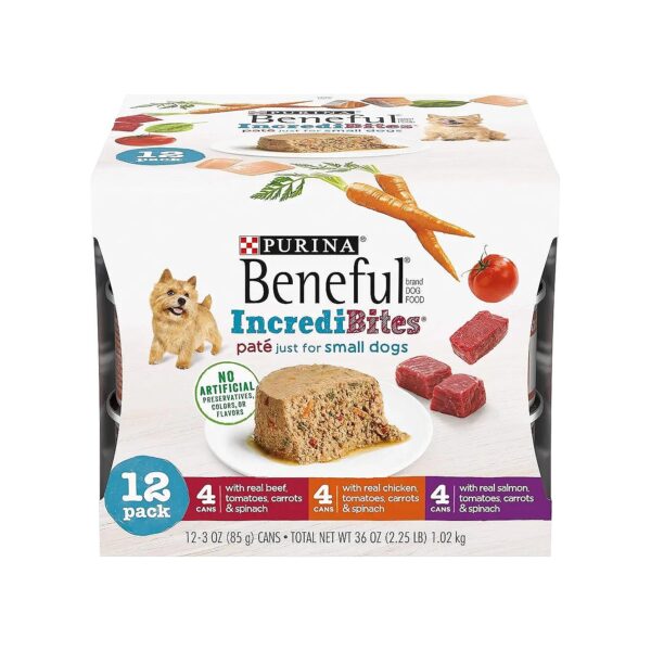 Real Food for Small Breeds High Protein Wet Dog Food Variety Pack with Real Ingredients