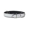 Real Leather Dog Collar with Soft Padding and Elegant Color Scheme