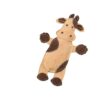 Real Leather Dog Toys Featuring Assorted Barnyard Animals for Medium Breeds