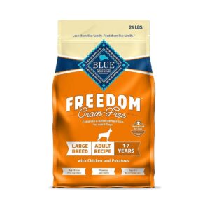 Real Meat and Potatoes Dry Dog Food, Supports Immune System and Joint Health, 24-lb