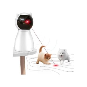 Real Random Motion Activated Laser Toy for Cats and Dogs Rechargeable Interactive Pet Toy