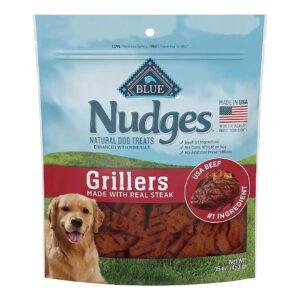 Real Steak Dog Treats with Tender Texture and Wholesome Ingredients for All Life Stages