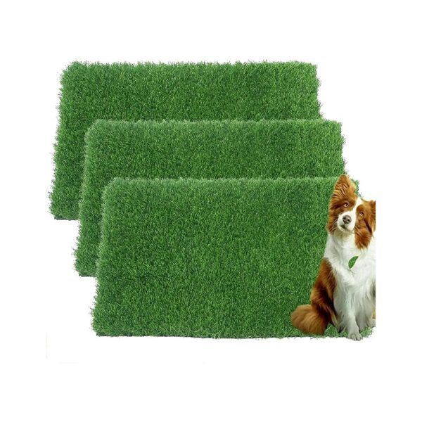 Realistic Artificial Grass Mat for Puppy Potty Training and Indoor Decor