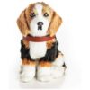 Realistic Beagle Puppy for 18 Inch American Girl Dolls with Collar and Leash Accessory