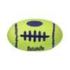 Realistic Felt Football with Air Powered Squeaker for Canine Training and Exercise