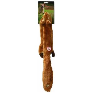 Realistic Squirrel Tug Toy for Small and Large Dogs Squeaker and Fluff Friendly Toy