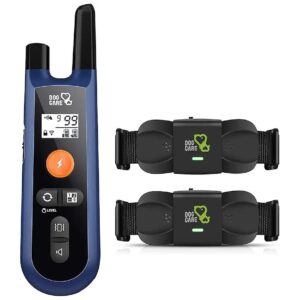 Rechargeable Dog Shock Collar with Remote for Medium to Large Breed Dogs