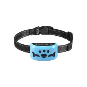 Rechargeable No Shock Dog Bark Collar for Small Medium Large Dogs with Beep Vibration