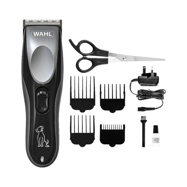 Rechargeable Pet Clipper Kit for Cordless Dog Grooming - Low Noise and Vibration