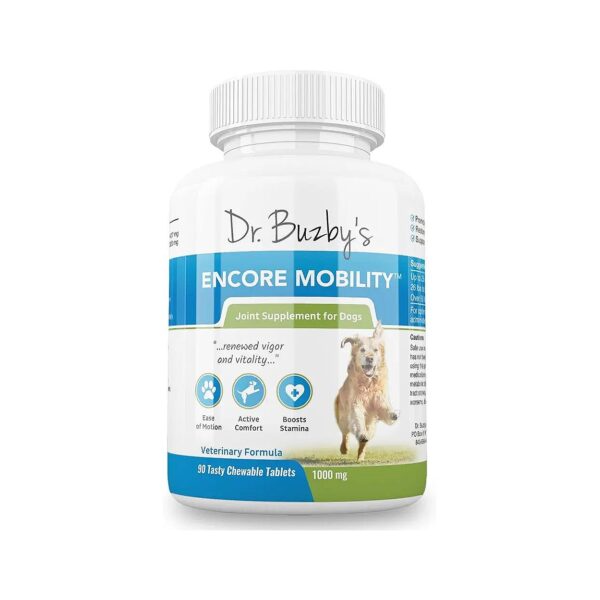 Recommended Supplement for Dog Hip and Joint Health, 90 Chewable Tablets