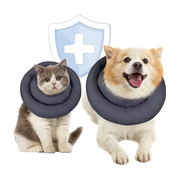 Recovery Cone for Dogs with Adjustable Soft Collar for Comfortable Rebound