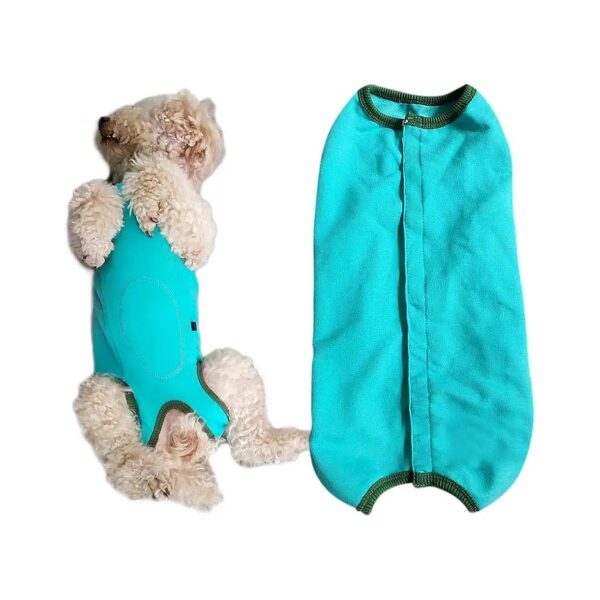 Recovery Suit for Puppies with Surgical Wounds, Suitable for Indoor and Outdoor Wear