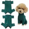 Recovery Suit for Small and Medium Pets with Soft and Stretchy Fabric