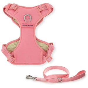 Recycled Materials Soft Chest Dog Harness for Small Dogs with Easy Latching