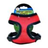 Red Comfort Control Synthetic Medium Patterned Dog Harness