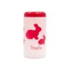 Red Food and Treat Storage Jar for Small Animals and Dogs