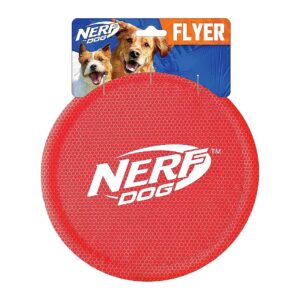 Red Nylon Disc Toy for Medium and Large Breed Dogs