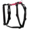 Red Nylon No-Pull Harness for Dog Training and Obedience, Medium to Large Sizes, USA Made