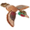 Red Pheasant Plush Squeaky Dog Toy for Interactive Play and Training