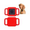 Red Silicone Dog Collar Holder Case for Tile Pro 2020 and 2018