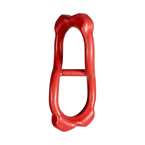 Red Tug and Toss Toy Made from Natural Rubber for Dogs