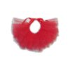 Red Tulle Tutu for Extra Small Dogs with Handcrafted Quality from USA