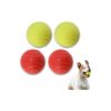 Red Yellow Floatable Water BPA Free Non Toxic Dog Toy Balls for Aggressive Chewers