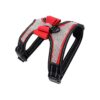 Reflective Chest Strap Dog Harness with Shiny Bow for Visibility