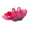 Reflective Dog Life Jacket, Large Size, with Front Neck Float and Chest Support