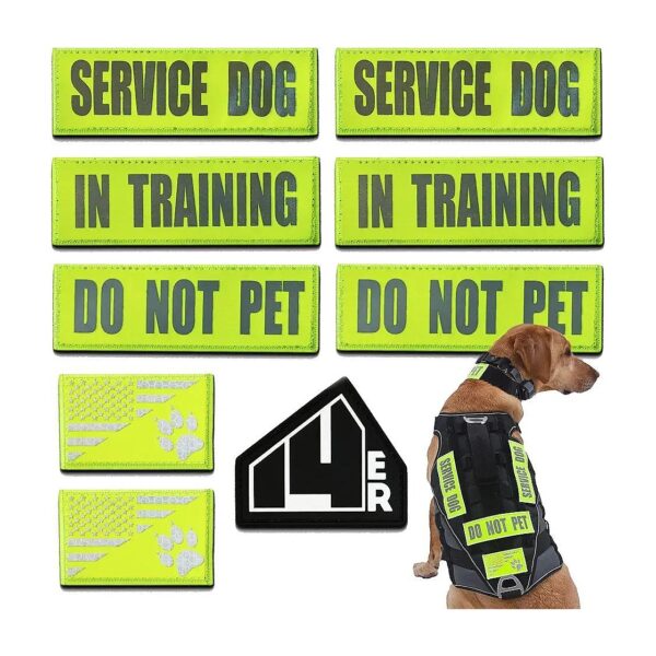 Reflective Dog Patches for Safe Everyday Adventures