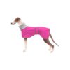 Reflective Dog Winter Coat with Soft Polyester Fleece and Adjustable Band for Greyhounds