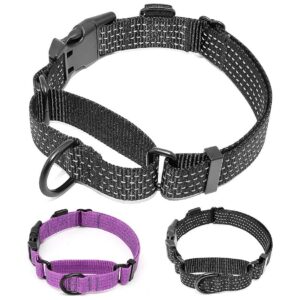 Reflective Martingale Collar for Strong Pullers Medium Large Dogs Training Control