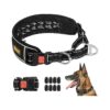 Reflective Martingale No Pull Dog Collar for Large Medium Dogs with Synchronized Links