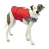 Reflective Trim Dog Life Vest for Swimming Boating with Rescue Handles