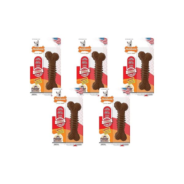 Regular Flavor Medley Infused Bone Chew Toys for Adult Small Dogs